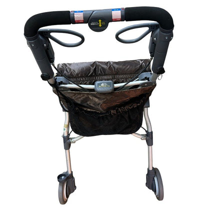 Combi carry コンビ キャリー ピコ 歩行器 シルバーカー 高齢者 介護 収納 ヒョウ柄 中古 W４