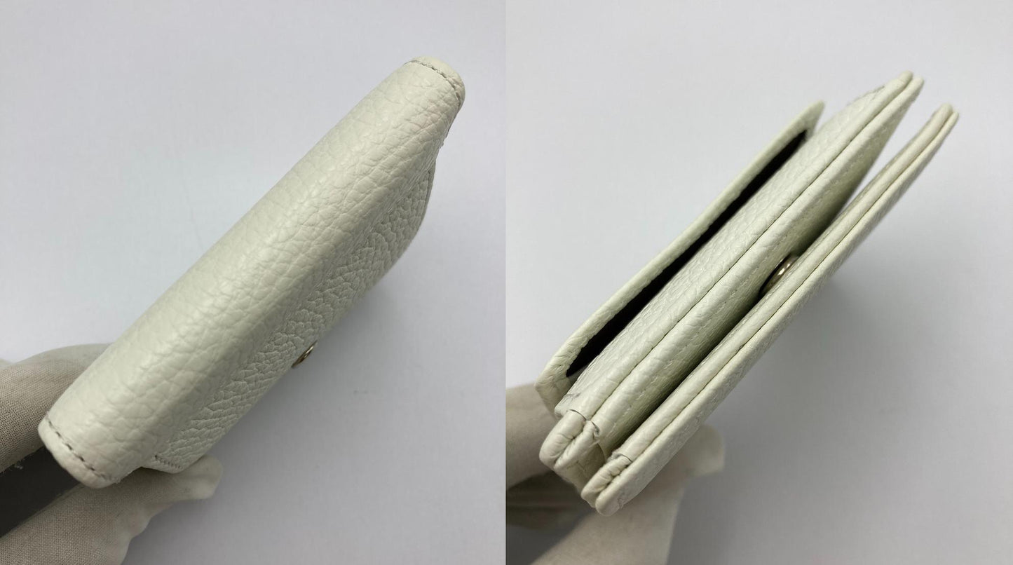 YOSHINA よしな コンパクト二つ折り財布 中古 D4