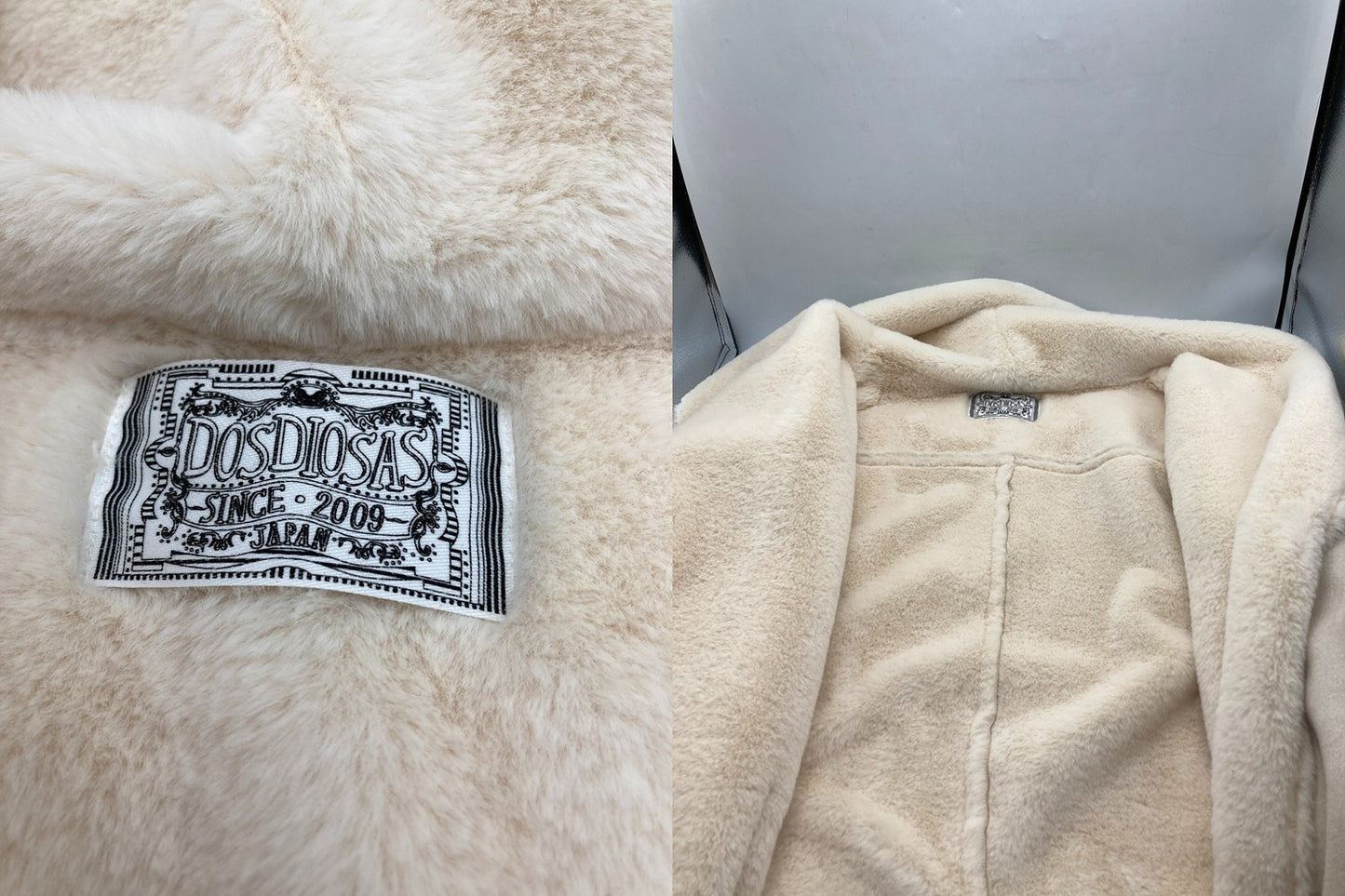 DOSDIOSAS ドスディオサス エコムートン ロングコート サイズ38 中古 D4