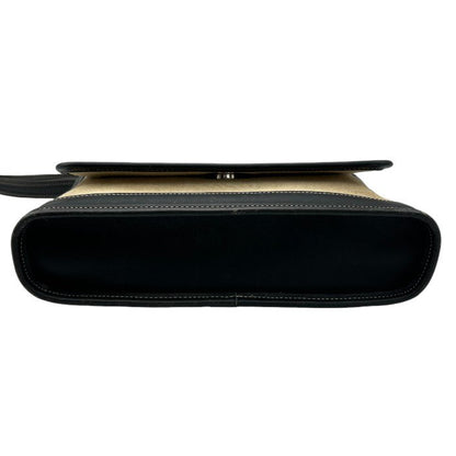 COACH コーチ ショルダー バッグ 6114 鞄 レザー キャンバス レディース 小さめ 中古 W４