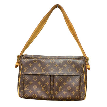 LOUIS VUITTON ルイヴィトン モノグラム ヴィバ・シテ GM ショルダーバッグ M51163 鞄 ブランド 肩掛け レディース 中古 W４