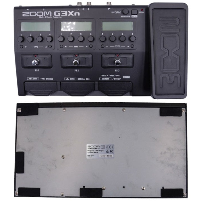 ZOOM ズーム ギター用 マルチエフェクター G3Xn エクスプレッションペダル付き 中古 a1