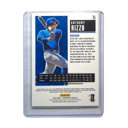 PANINI MLBカード CONTENDERS ANTHONY RIZZO CHICAGO CUBS #32 中古 IT2