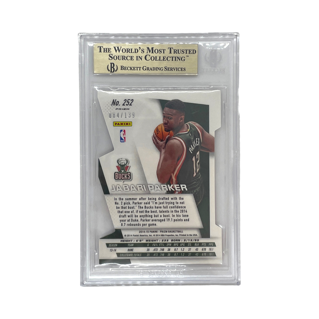 PANINI NBAカード PRIZM ORANGE DIE CUT JABARI PARKER 084/139 #252 中古 IT1