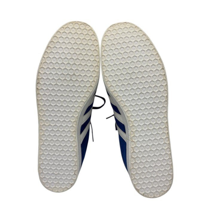 adidas アディダス ガゼル GAZELLE S76227 スニーカー 27.5cm 靴 シューズ メンズ ブルー 中古 W４