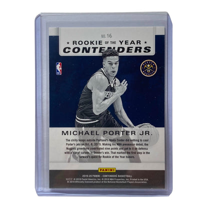 PANINI NBAカード CONTENDERS MICHAEL PORTER JR. NUGGETS #16 中古 IT2