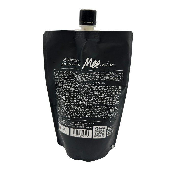未使用品 Mee Color ミーカラー クリームシャンプー シャンプー ダークブラウン 350g 染毛料 髪染め 洗って染める新感覚シャンプー 中古 W４