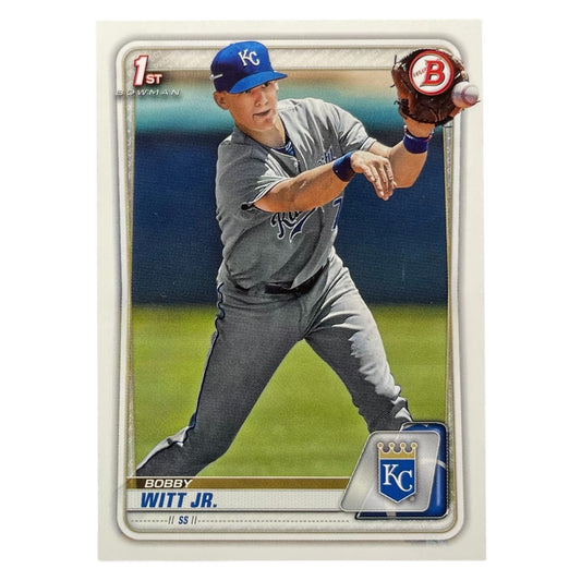 TOPPS MLBカード BOWMAN 1ST BOBBY WITT JR. KANSAS CITY ROYALS #BP-25 中古 IT2