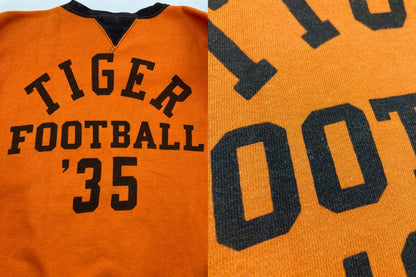 FREEWHEELERS フリーホイーラーズ PU TIGERS プリント スウェット サイズ38 メンズ 中古 D4