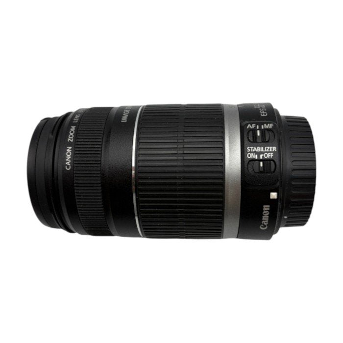 ジャンク品 Canon キヤノン 望遠ズームレンズ EF-S 55-250mm 1:4-5.6 IS カメラ用品 ズーム 撮影 カメラ用品 ズーム 撮影 中古 W４