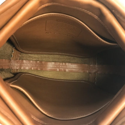 COACH コーチ ショルダーバッグ レディース レザー オールド バネ口 トート ブラウン 9996 中古 T1