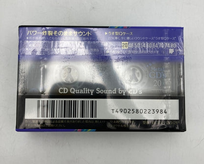 maxell Metal CD's 20分 カセットテープ 2PACK 3個セット＋1PACK 中古 D4