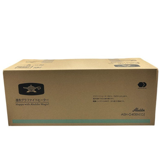 未開封品 アラジン Aladdin 電気ストーブ 遠赤グラファイトヒーター グリーン AEH-G408N-G 電気 冬 家電 暖房器具 中古 W４