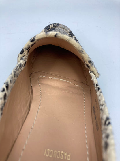 PACCUCCI パスクッチ パイソン柄 ビットローファー レディース 中古 4