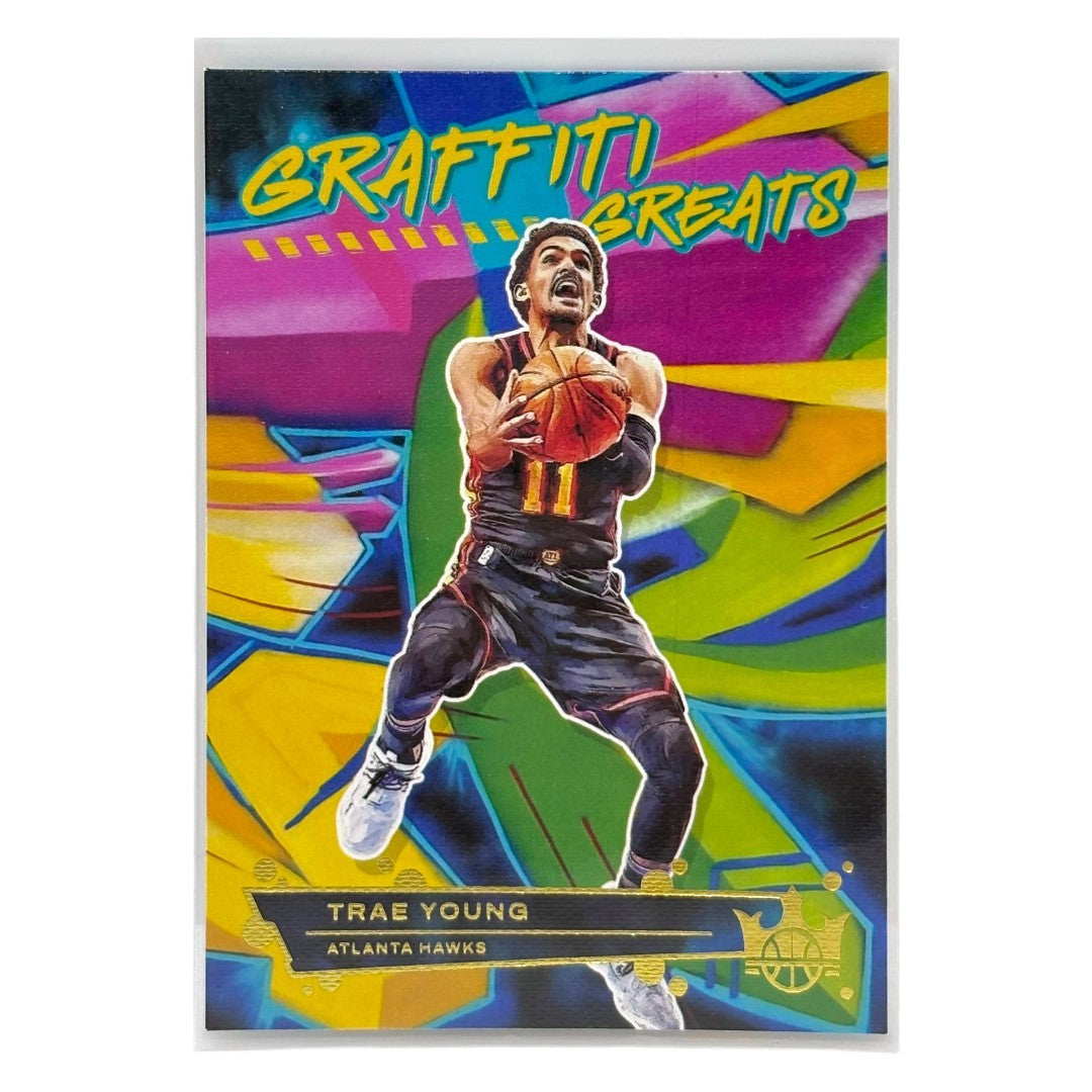 PANINI NBAカード COURT KINGS TRAE YOUNG ATLANTA HAWKS #10 中古 IT1
