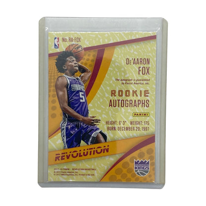 PANINI NBAカード REVOLUTION DE'AARON FOX KINGS #RA-FOX 中古 IT2