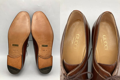 GUCCI グッチ Uチップ ドレスシューズ メンズ IT43 1/2 中古 D4