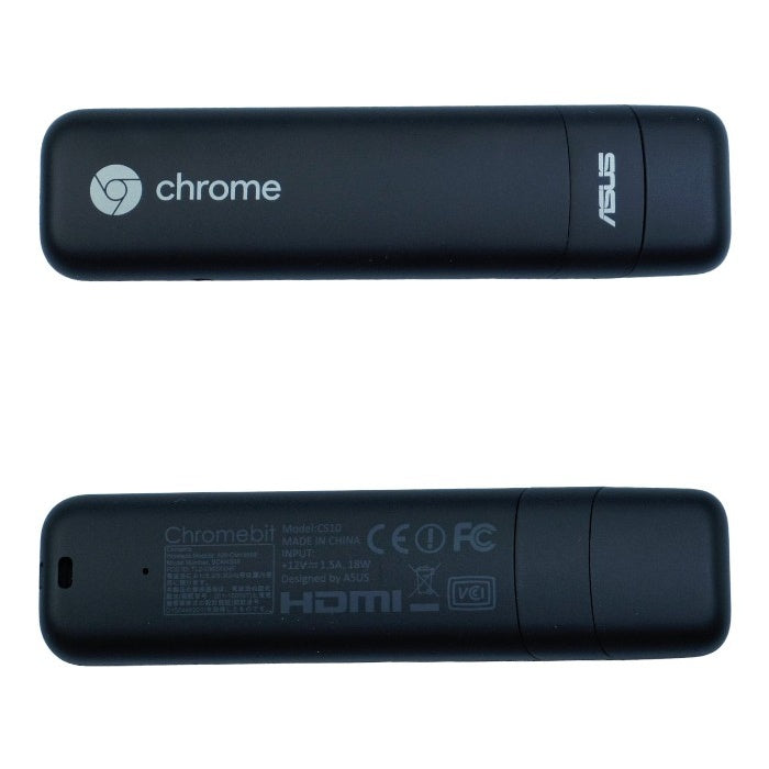 ASUS スティック型Chrome OS PC Chromebit ブラック CHROMEBIT-B011C 中古 a1