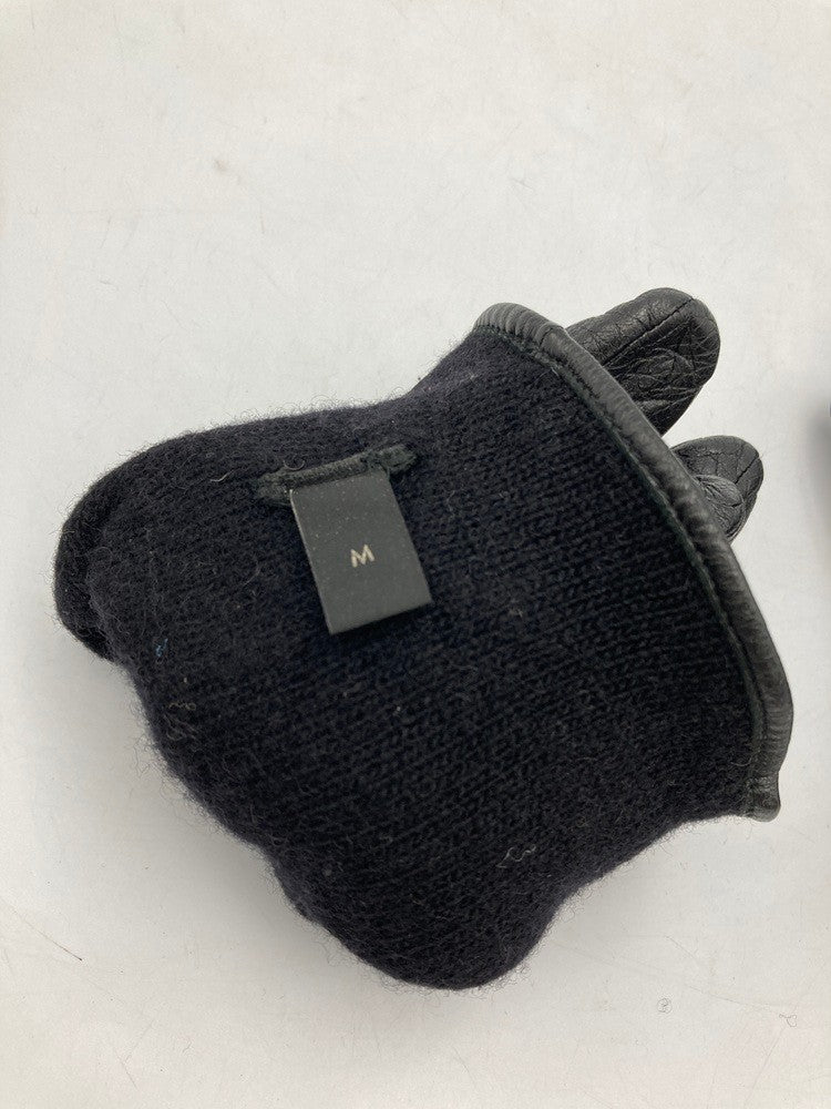 EMPORIO ARMANI エンポリオアルマーニ レザー 手袋 サイズM 中古 D4