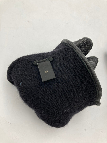 EMPORIO ARMANI エンポリオアルマーニ レザー 手袋 サイズM 中古 D4