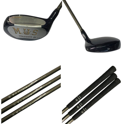 M・U SPORTS ゴルフクラブ 10本セット レディース 右利き用 ミエコ ウエサコ Ti-FACE ドライバー アイアン PW SW 中古 T1