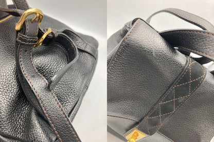 PELLE BORSA ペレボルサ レザー リュックサック 中古 D4