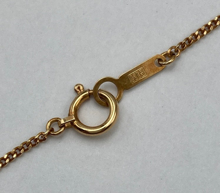 K18 6mmパール ネックレス 中古 D4