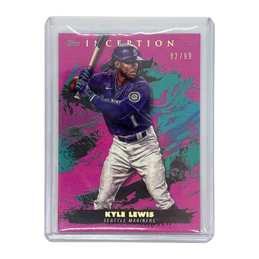 TOPPS MLBカード INCEPTION KYLE LEWIS SEATTLE MARINERS 82/99 #80 中古 IT1