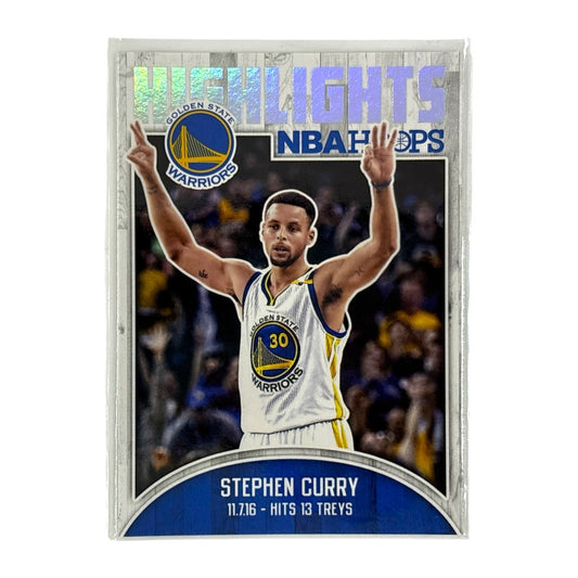 PANINI NBAカード HOOPS STEPHEN CURRY GOLDEN STATE WARRIORS #19 中古 IT1