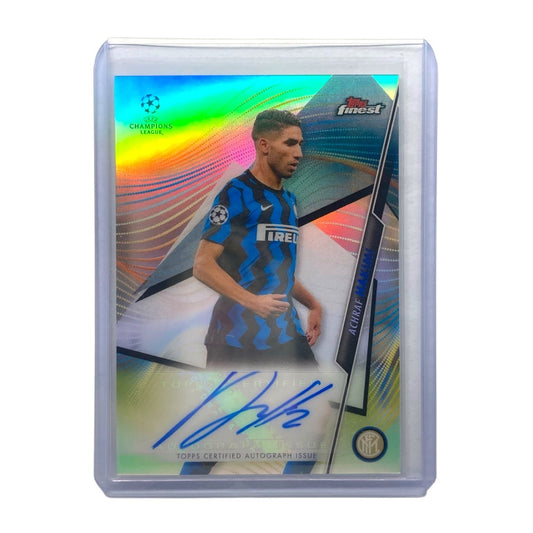 TOPPS サッカーカード FINEST ACHRAF HAKIMI INTERNAZIONALE #FA-AH 中古 IT2