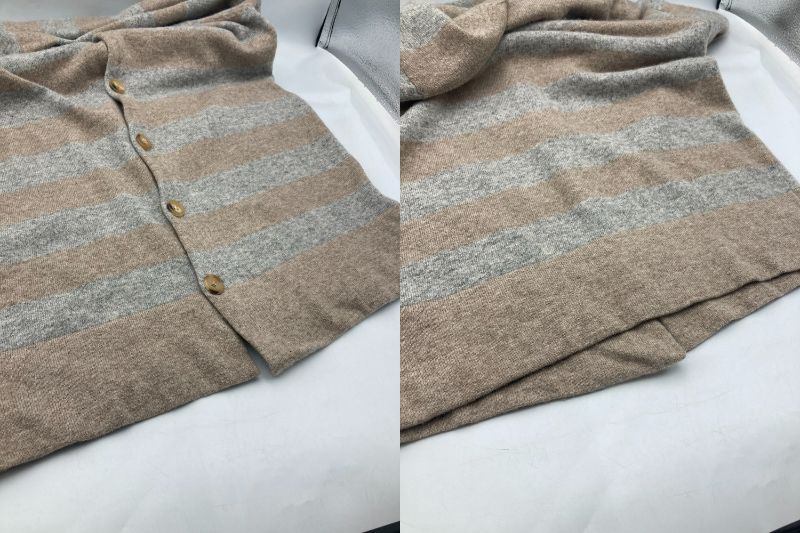 Paul Smith Collection ポールスミスコレクション カシミヤ混 カーディガン ボーダー サイズM 中古 D4