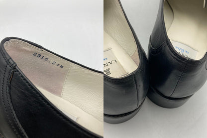 LANVIN en Bleu ランバン オンブルー レザー ストレートチップ ドレスシューズ 2316 サイズ24.5cm 中古 D4