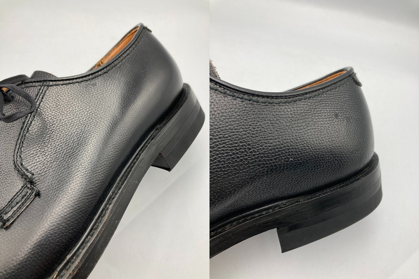 REGAL リーガル インペリアルグレード プレーントゥ 外羽根 レザーシューズ 2236 サイズ25.5cm 中古 D4