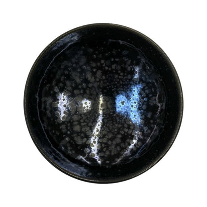 陶葊 土渕善亜貴 油滴天目 盃 京都 清水焼 陶あん 猪口 ぐい飲み 中古 T1