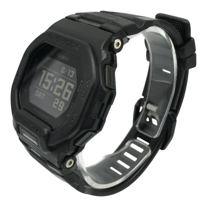 CASIO G-SHOCK G-SQUAD 腕時計 メンズ クォーツ デジタル ランニング トレーニング モバイルリンク ブラック GBD-200-1JF 中古 T1