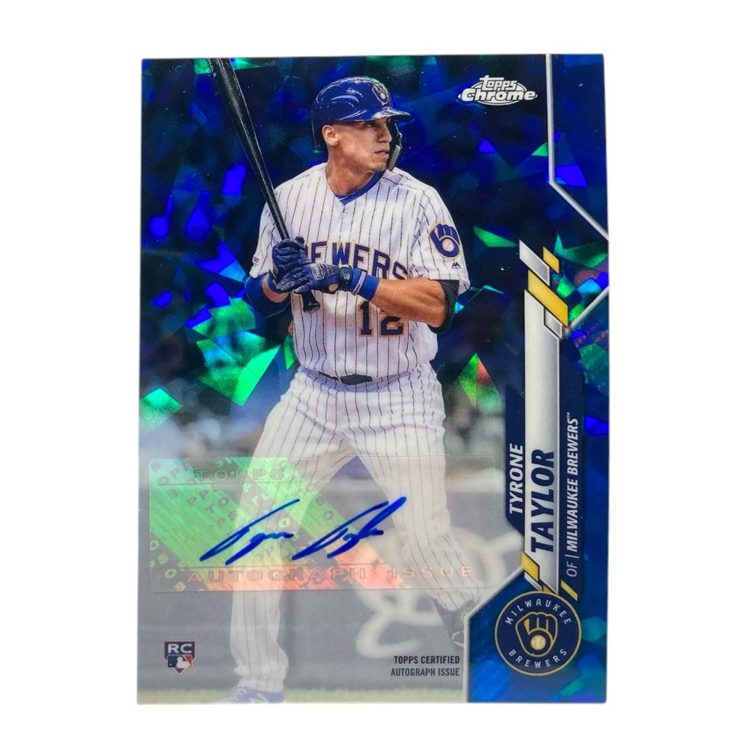 TOPPS MLBカード CHROME TYRONE TAYLOR MILWAUKEE BREWERS #RA-TT 中古 IT2