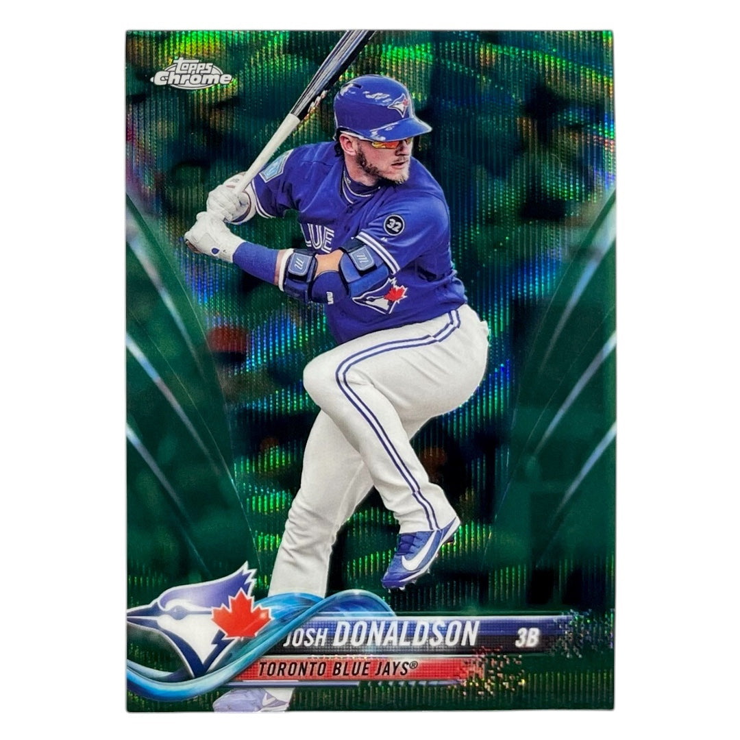 TOPPS MLBカード CHROME JOSH DONALDSON TORONTO BLUE JAYS /99 #8 中古 IT2