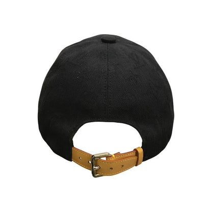 LOUIS VUITTON ルイヴィトン キャップ・モノグラム エッセンシャル 帽子 メンズ ベースボールキャップ ジャガード織 ブラック 62サイズ M76745 中古 T1