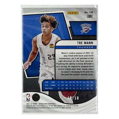 PANINI NBAカード REVOLUTION TRE MANN THUNDER /50 #138 中古 IT1