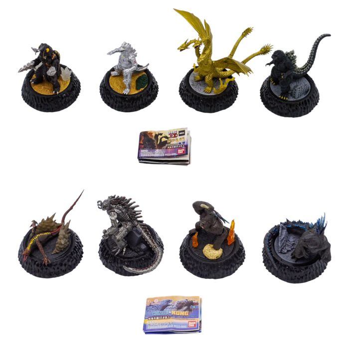 BANDAI HG D+ ゴジラ 01～07 通常弾コンプリートセット 中古 a1