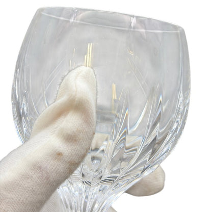 Baccarat バカラ マッセナ ワイングラス 洋食器 ブランド おしゃれ 酒器 クリスタルガラス 中古 W1