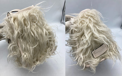 GIANNI CHIARINI ジャンニキアリーニ ミス マルチェッラ エコファー 2WAY ショルダーバッグ 中古 D4