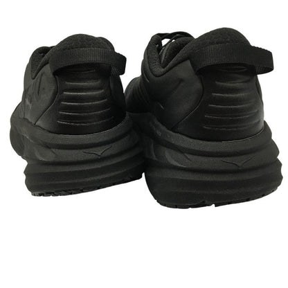 HOKA ONE ONE ホカ オネオネ ボンダイ BONDI SR BLACK 1110520 BBLC メンズ 厚底 ランニングシューズ アスレチックシューズ オールブラック 中古 Y4