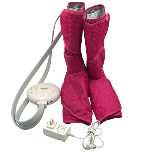 パナソニック エアーマッサージャー レッグリフレ 温感機能搭載 ピンク EW-RA86-P 医療機器認証番号：228AHBZX00013000 Panasonic マッサージ機 足 ふくらはぎ 中古 W1
