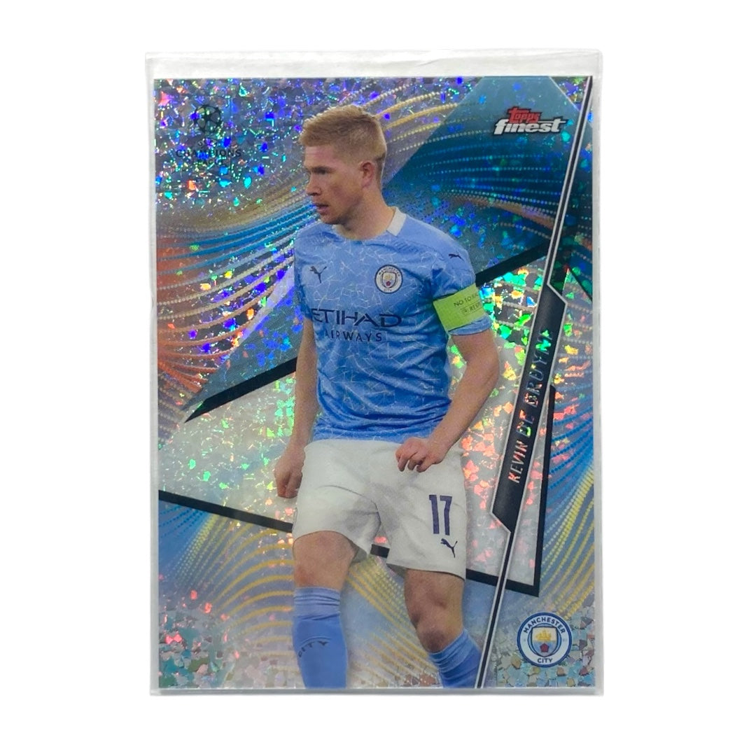 TOPPS サッカーカード FINEST KEVIN DE BRUYNE MANCHESTER CITY /175 #75 中古 IT2