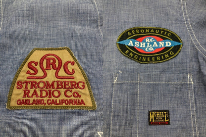 TOYS McCOY トイズマッコイ McHILL OVERALLS IRONCLAD カバーオール サイズ38 メンズ 中古 D4