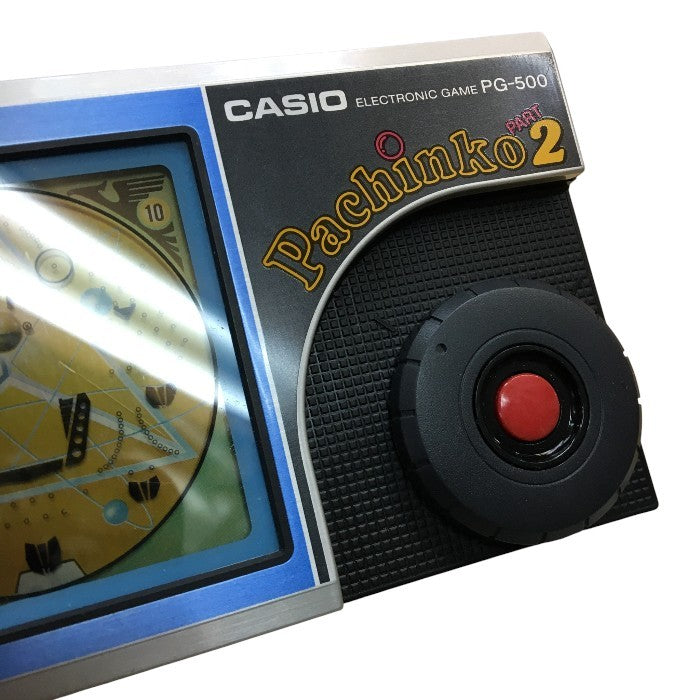 CASIO カシオ PG-500 パチンコ パート2 携帯 ゲーム 1984年 当時物 昭和 レトロ レトロゲーム 中古 Y4