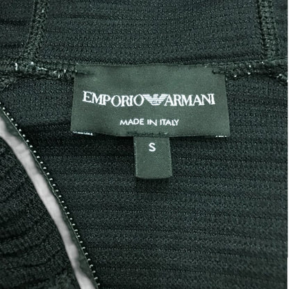 EMPORIO ARMAN エンポリオアルマーニ ジャケット メンズ オールシーズン フルジップ ブラック S 中古 M1