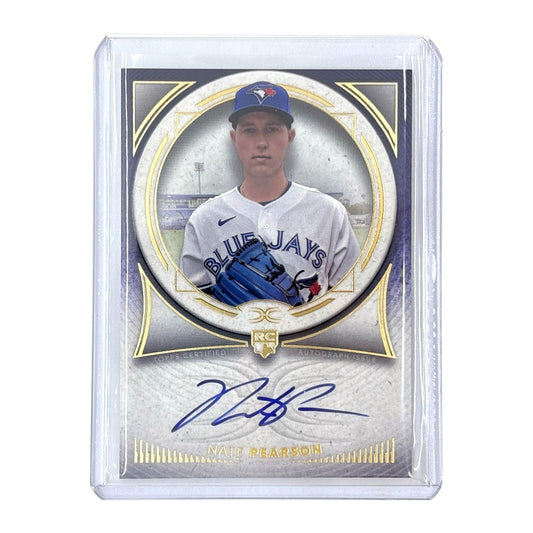 TOPPS MLBカード DEFINITIVE COLLECTION NATE PEARSON TORONTO BLUE JAYS 35/50 #DRA-NP1 中古 IT1