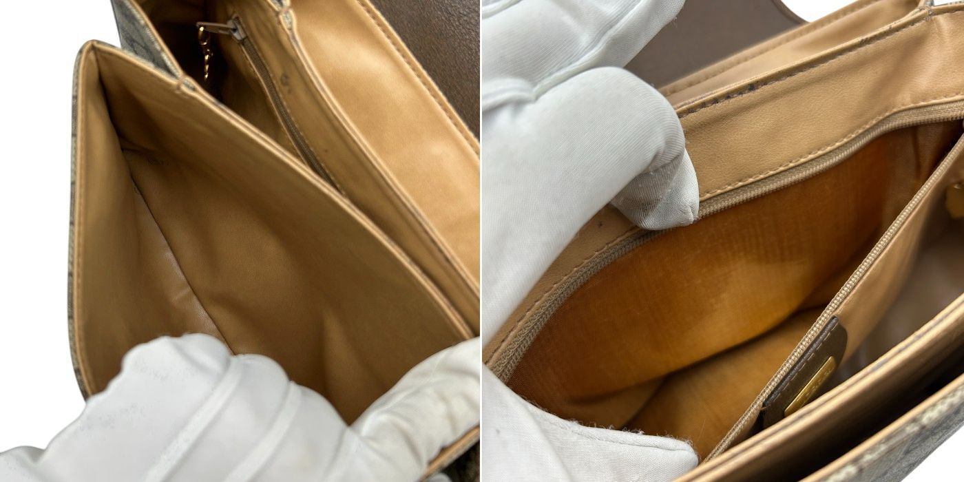 GUCCI グッチ ショルダーバッグ オールド GG柄 ブラウン 001 115 6165 鞄 レディース ブランド お出かけ 中古 W４